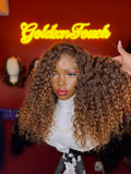 Chocolate Brown 16" Burmese Curly